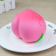 Zhenwei мягкие игрушки медленно поднимающиеся персиковые фрукты Джамбо сжимаемые игрушки кальмары без звука украшения детского сада