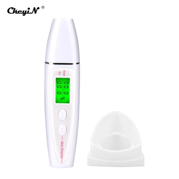 

Skin Care Tool Facial Moisture Tester Detector Analyzer Monitor Digital LCD Display Personal Facial Skin Care Moisture Analyzer