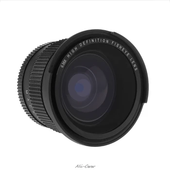 

0.35x 52/58mm Fisheye Super Wide Angle Macro Conversion Lens For Nikon D5200 D5200 D5100 Sony DSLR