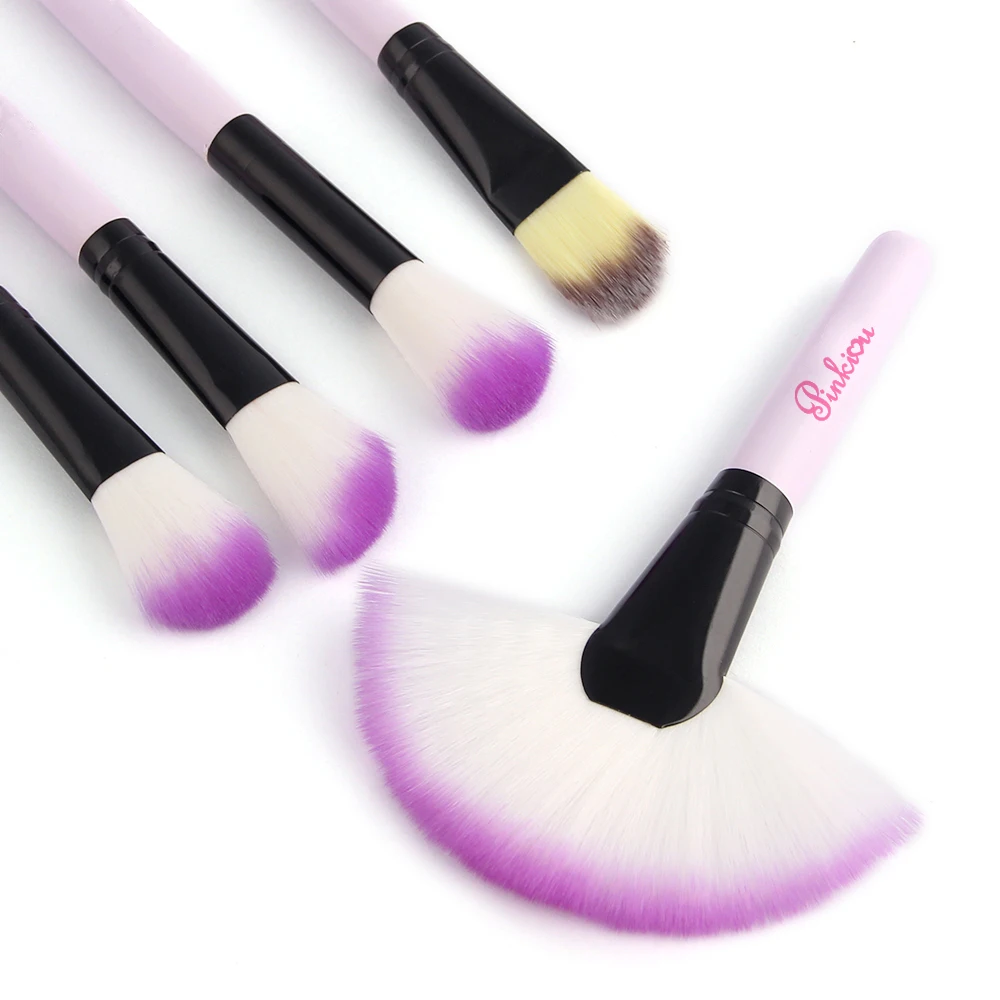 32pcs professional beauty purple color makeup brush cosmetics