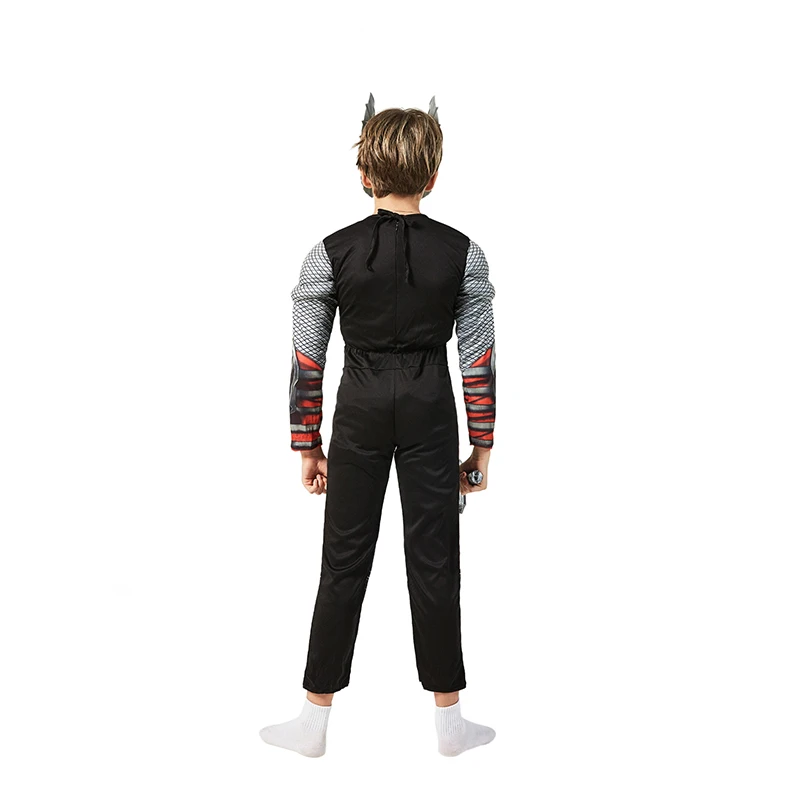 Super Low Price With Nice Quality Child Boys Superhero Thor Muscle Halloween Cosplay Carnival Fancy Dress Party Costume