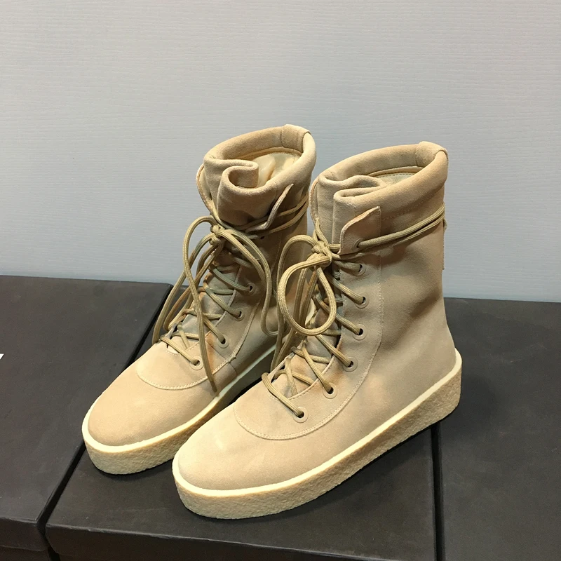 

Fall Winter Boots Women Thick Sole Casual Shoes Women Lace Up Round Toe Short Boots Motorcycle Boots Military boot Zapatos Mujer