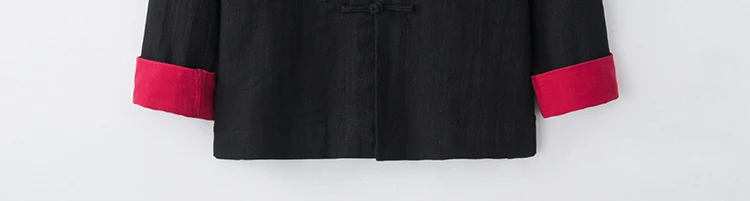 Мужская льняная Осенняя новая Китайская традиционная куртка с длинными рукавами кунг-фу, пальто, брендовая дизайнерская Униформа Тай Чи