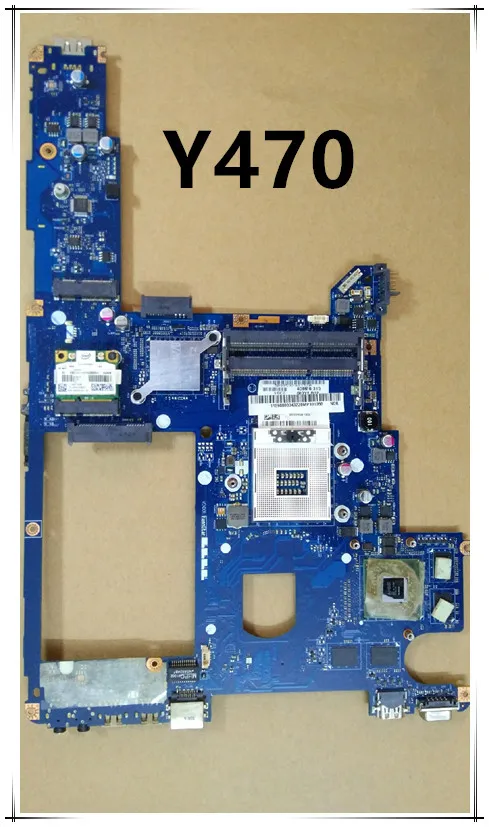 Оригинальный PIQY0 LA 6881P для материнской платы ноутбука Lenovo Y470 HM65 DDR3 GeForce GT550M Test