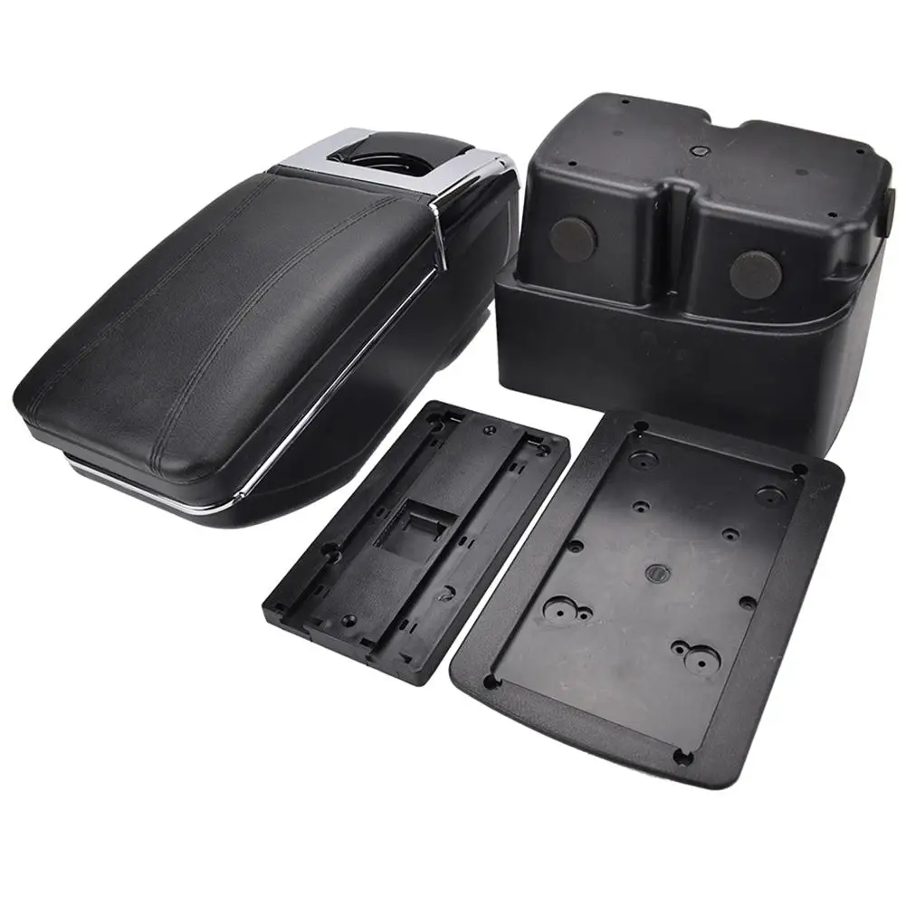 

Car Arm Rest For Ford Fiesta 2009-2017 Center Centre Console Storage Box Armrest Rotatable 2010 2011 2012 2013 2014 2015 2016