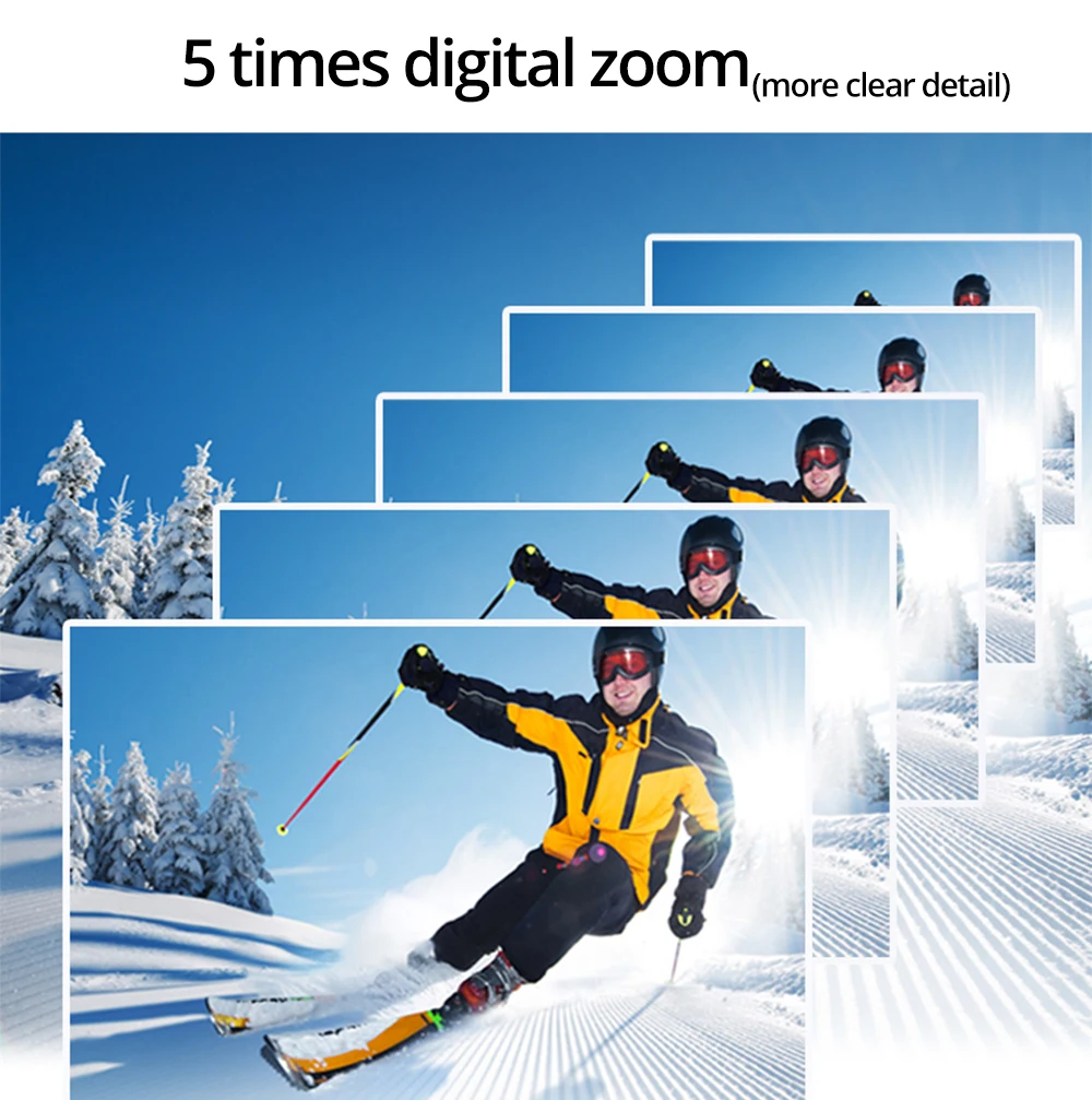 5 times digital zoom