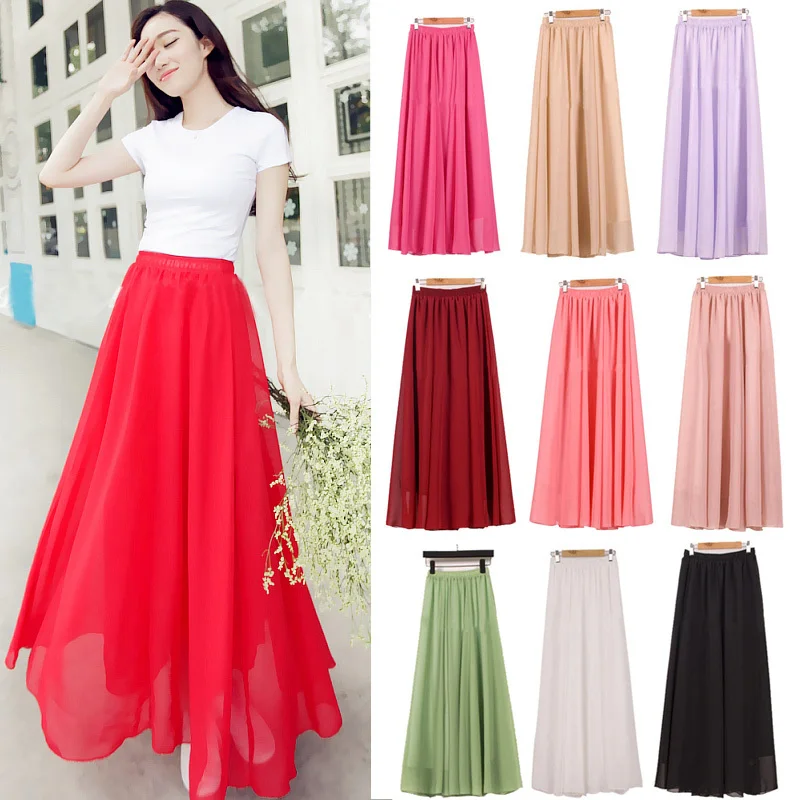 pleated chiffon maxi skirt 2017 summer ankle length aliexpress buy wholesale chiffon skirts color pleated maxi skirts 2017 pleated chiffon maxi skirt 2017 summer ankle length aliexpress buy wholesale chiffon skirts color pleated maxi skirts 2017