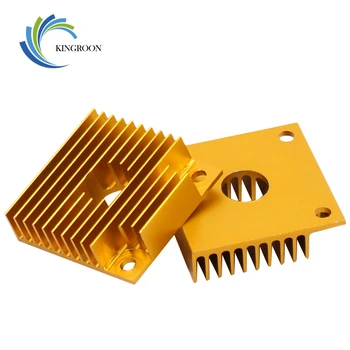 

KINGROON 1PC MK7 MK8 Heat Sink 3D Printer Parts Cooler Aluminium Radiator Heat Sink 40*40*11mm For Makerbot MK7/MK8 Extruder