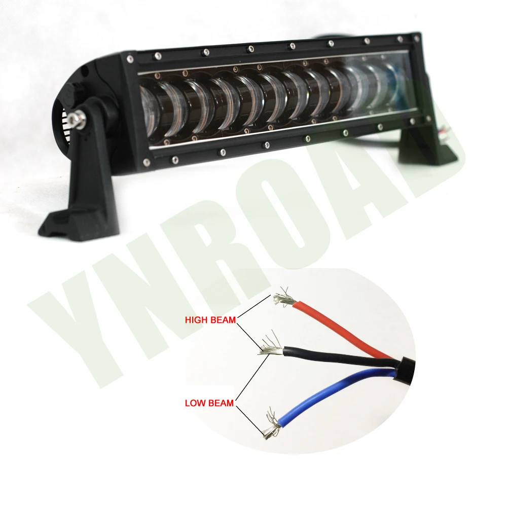 YNROAD новый тип 96 Вт 16 7 Дюймов LED wrangler световая панель led внедорожный бар с дальним и