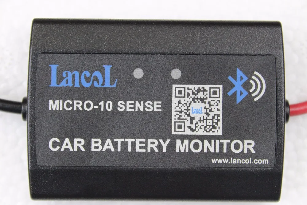 Тестер автомобильного аккумулятора Lancol 12 В С монитором Bluetooth анализатор