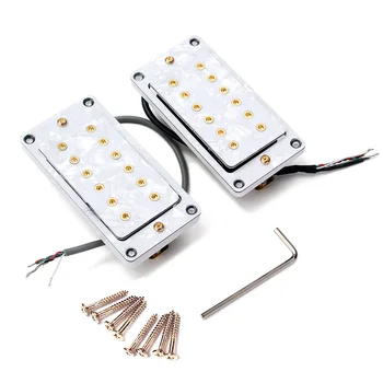 

2 Pcs Electric Guitar Humbucker Pickup with Screw Wrench Musical Instrument Accessories SMN88