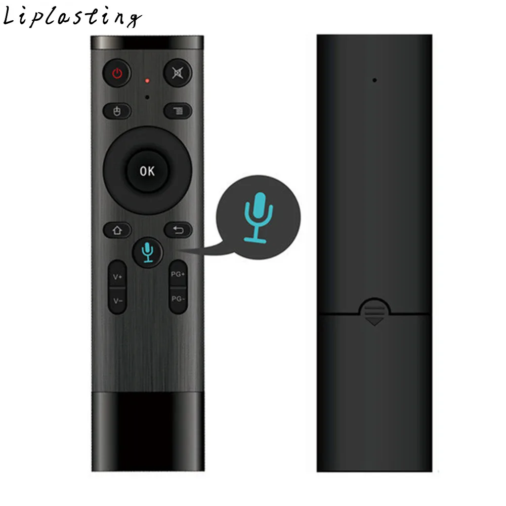 

2.4GHz Wireless Voice Control Gyro Fly Air Mouse with Microphone,3 Axis Gyroscope Remote Control For Smart tv Android Box PC