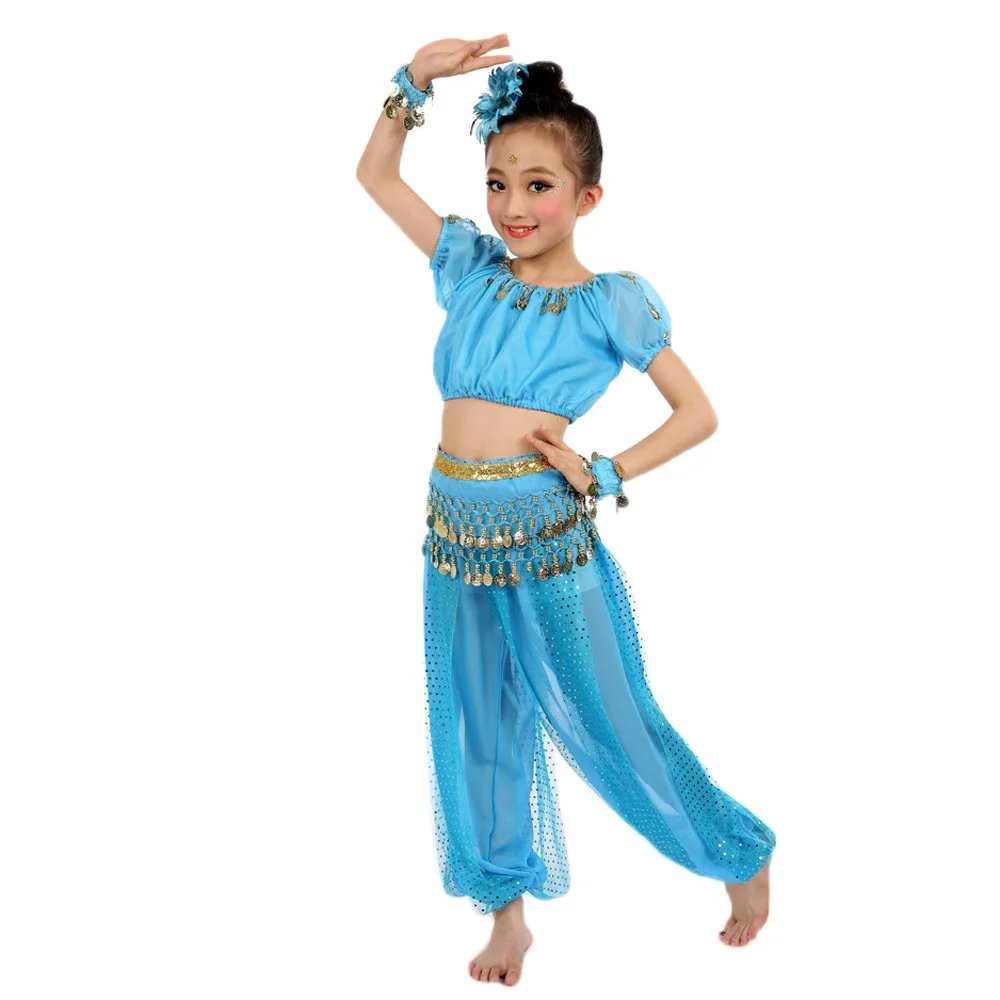 

Handmade Children Girl Belly Dance Costumes Kids Belly Dancing Egypt Dance Clothing Party Halloween Costume Brand kids Dress