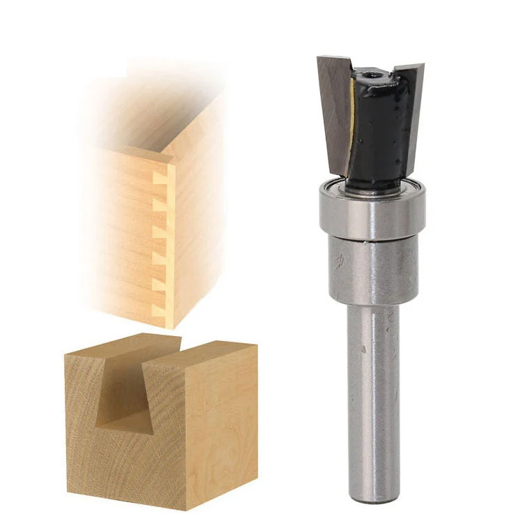 Buy 1/4" Shank Woodworking Dovetail Router Bits with