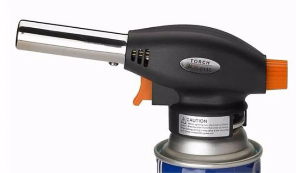 Blowtorch Cooking Soldering Butane Gas Torch Flame Gun Auto Ignition