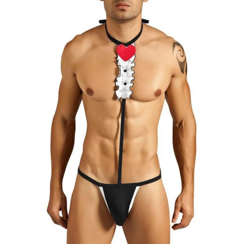 Thongs for sexy man exotic appliques t-back |