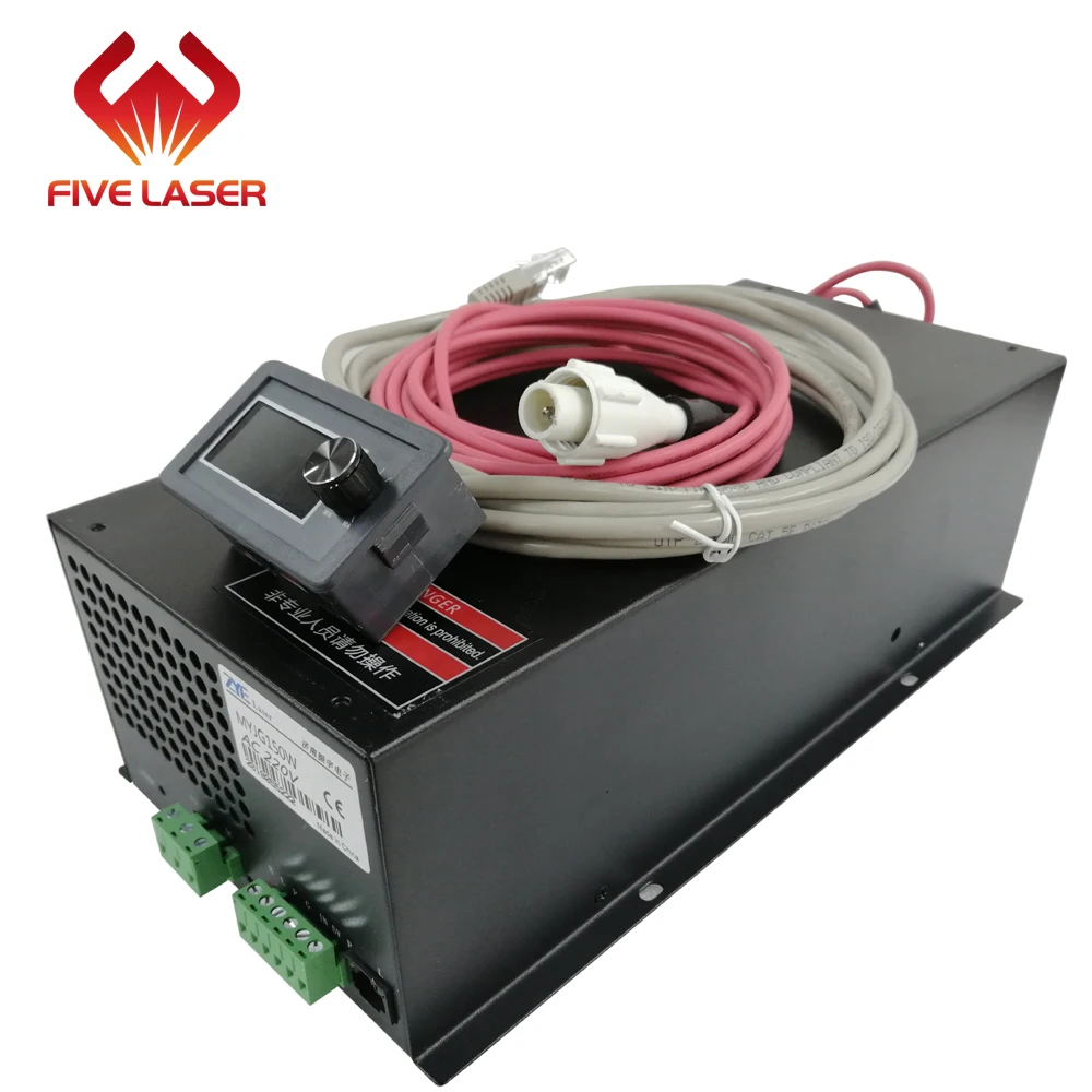 Zhenyu ZYE лазерный источник питания MYJG100W с ЖК дисплеем измеритель тока для 80 Вт 100 CO2
