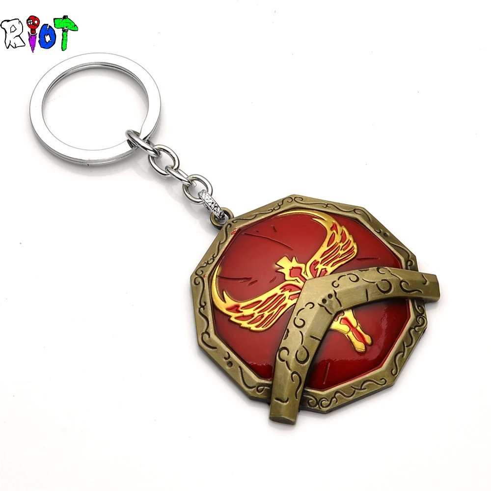 Porte Clefs Cles Cle League Of Legends LOL Keychain Keyring Key Llavero