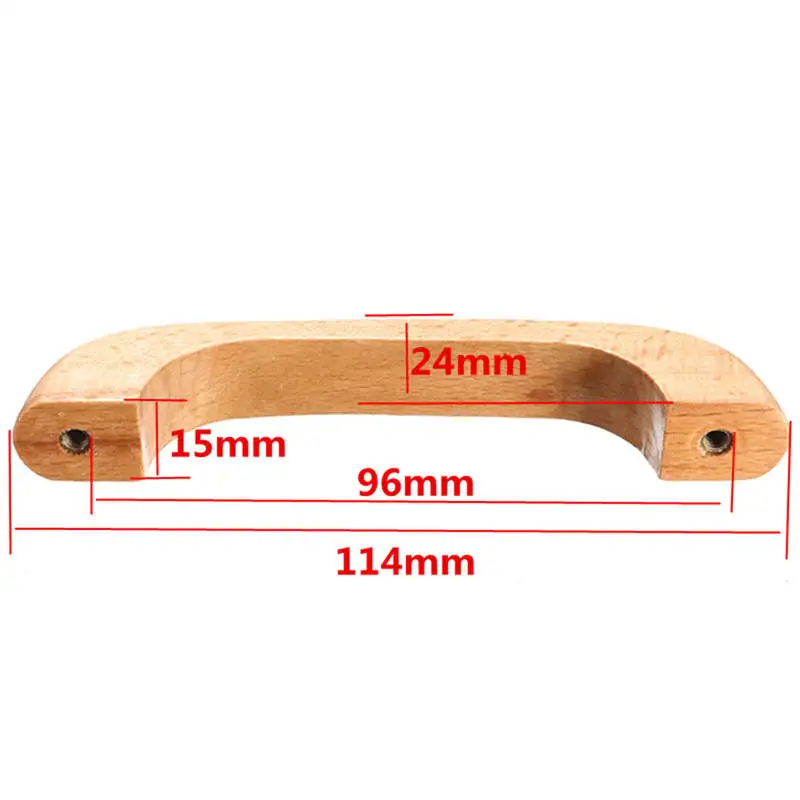 MTGATHER, 4 шт., 96 мм, твердая деревянная ручка для шкафа и ручки, деревянная Грибная мебель, круглый ящик, мебель, маленькие ручки