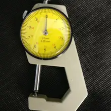 Штангенциркуль толщиномер, мини-Золотой Циферблат 0,1-10 мм Ювелирные изделия толщиномер