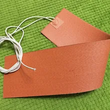 50 мм X 2000 мм 1000 Вт 220 В изготовленный на заказ гибкий силиконовый подогреватель, промышленный нагреватель