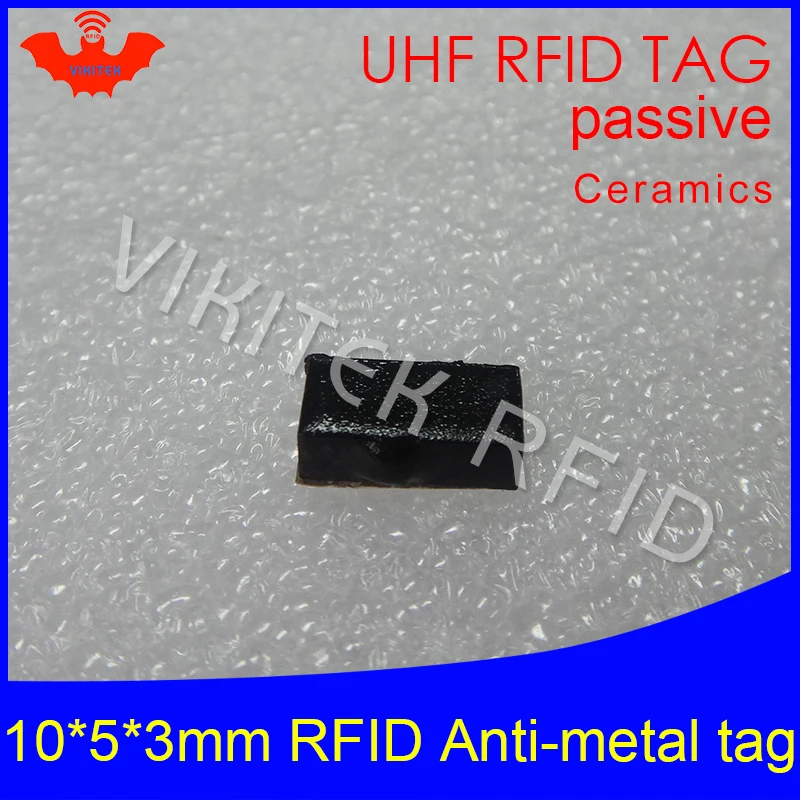 UHF Радиочастотная Идентификация анти-металл бирка 915 м 868 МГц Alien higgs3 EPCC1G2 6C 10*5*3 мм очень маленький прямоугольник керамика смарт-карты пассивные RFID метки