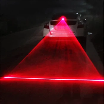 

2019 1Pcs Car Laser Fog Lamp Anti-Fog Light Auto Rearing Warming Light 12V For All Cars