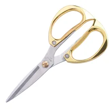 Swayboo прочные ножницы из нержавеющей стали, кухонные ножницы для дома, свадебные ножницы, позолоченные ножницы из сплава