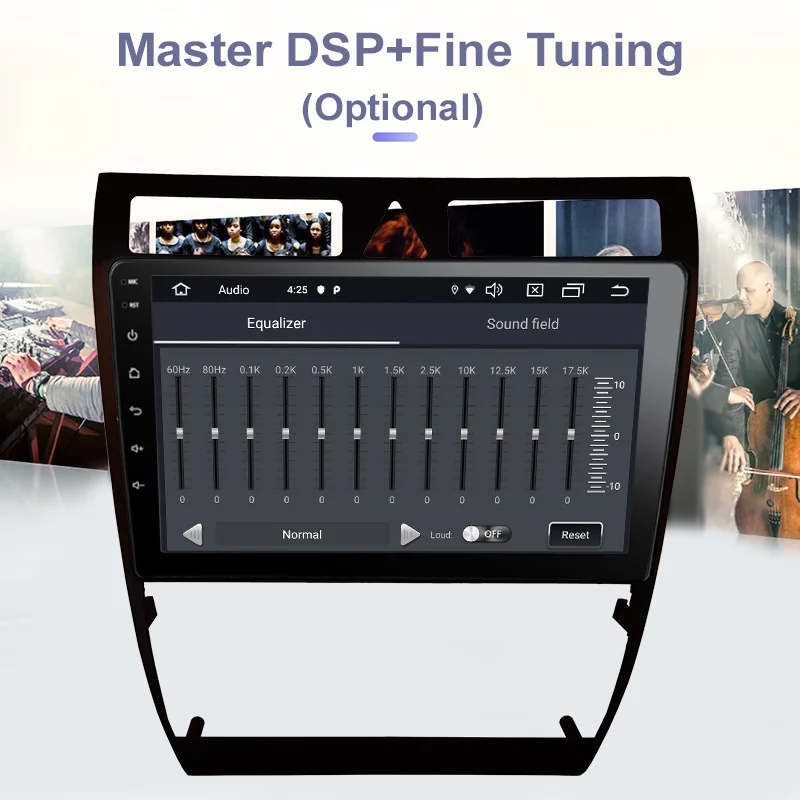 Top Funrover Android 9.0 2.5D+IPS car dvd player For Audi A6 S6 RS6 Allroad radio gps navigation navi multimedia stereo accessories 3