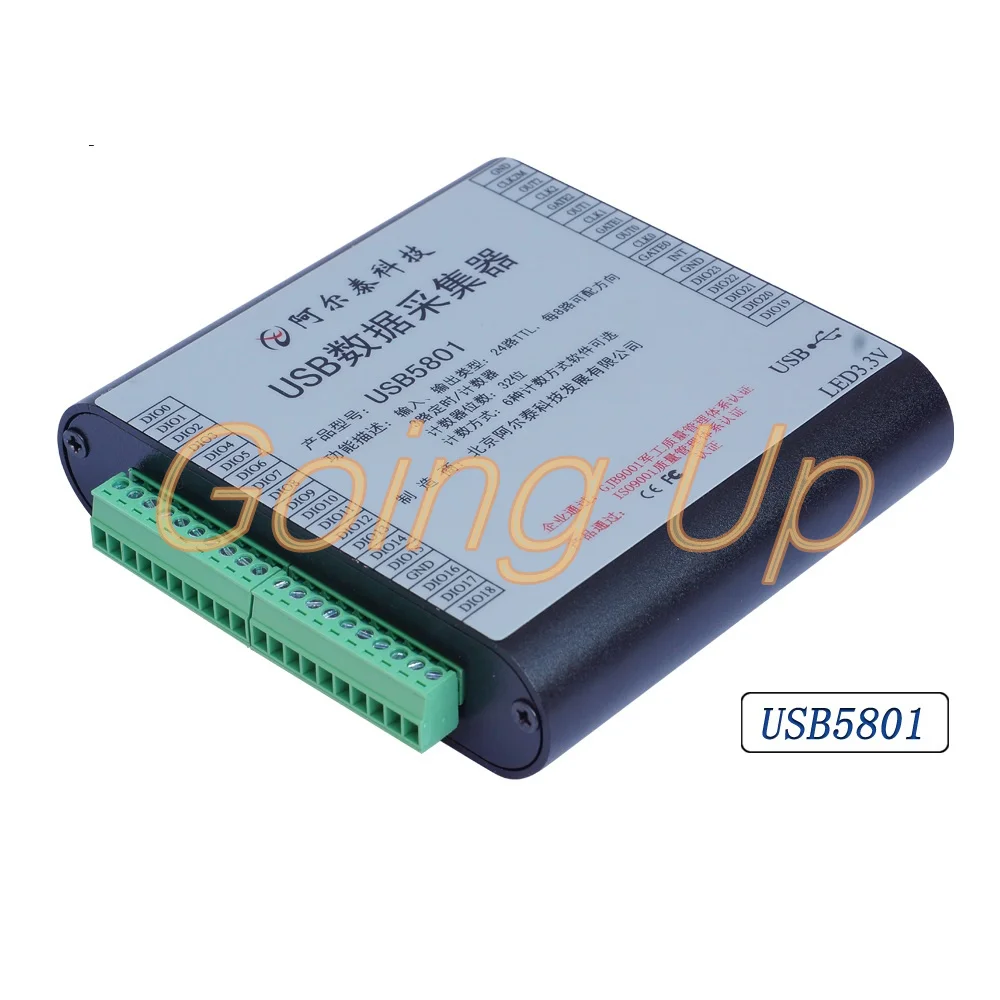 

Счетчик и Карта переключения, 24 сигнала TTL USB5801
