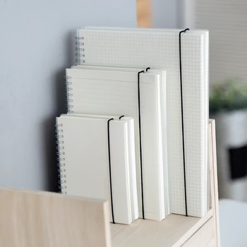 

A4 B6 Coil Notepad Spiral Line DOT Grid Page Travel n22 For Creative Cute Student Supply Store G0021 A5 Blank Notebook