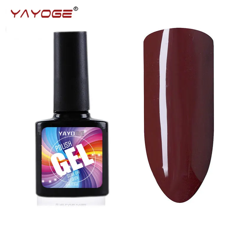 

nail gel polish varnish led uv Manicure 96 Color 10ml YAYOGE Semi Permanan Long Lasting Soak off Lacquer