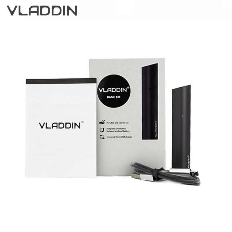 Origianl Electronic Cigarettes Battery Vladdin Pen Battery 350mah USB chargeable For Vladdin Re full Pod Kit (1)