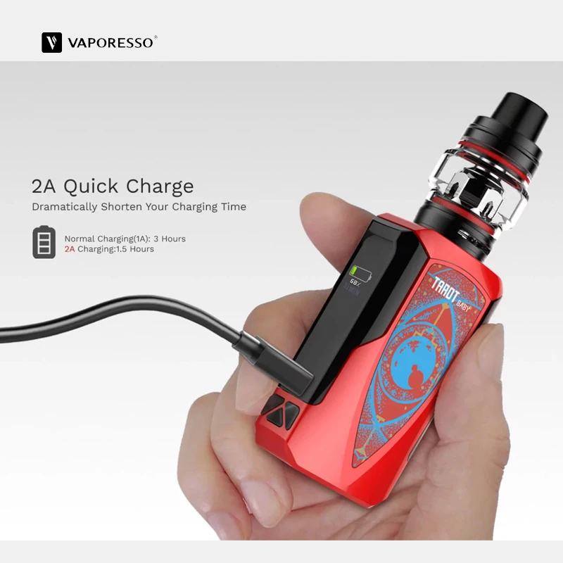 Марки vaporesso Tarot Baby стартовый набор для вейпинга с 4 5 мл/2 мл NRG SE Tank GT Meshed спиральный