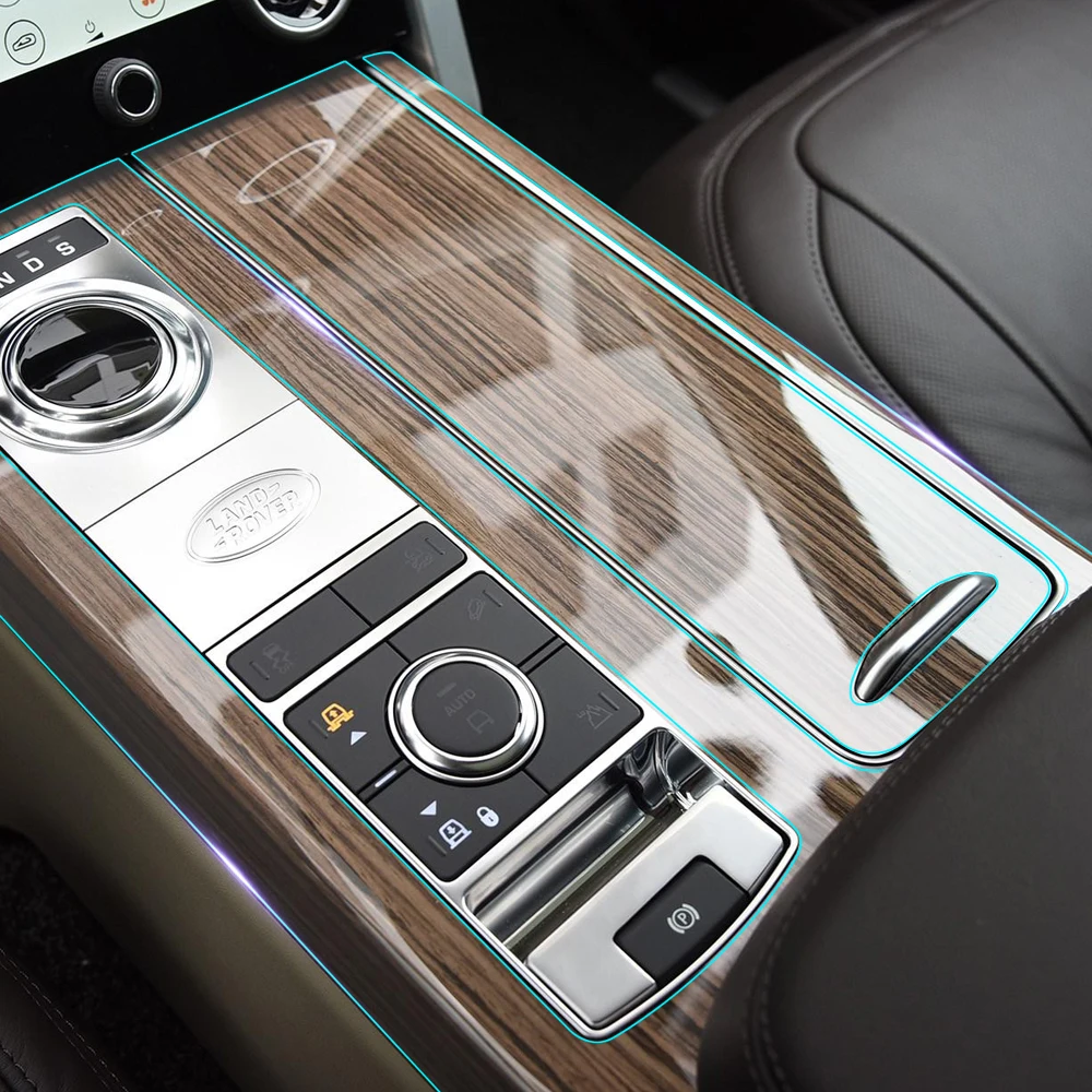 

Anti Scratch Clear Interior Transparence Film Console Panel Decoration Protective Sticker for Land Rover Range Rover Sport 2018