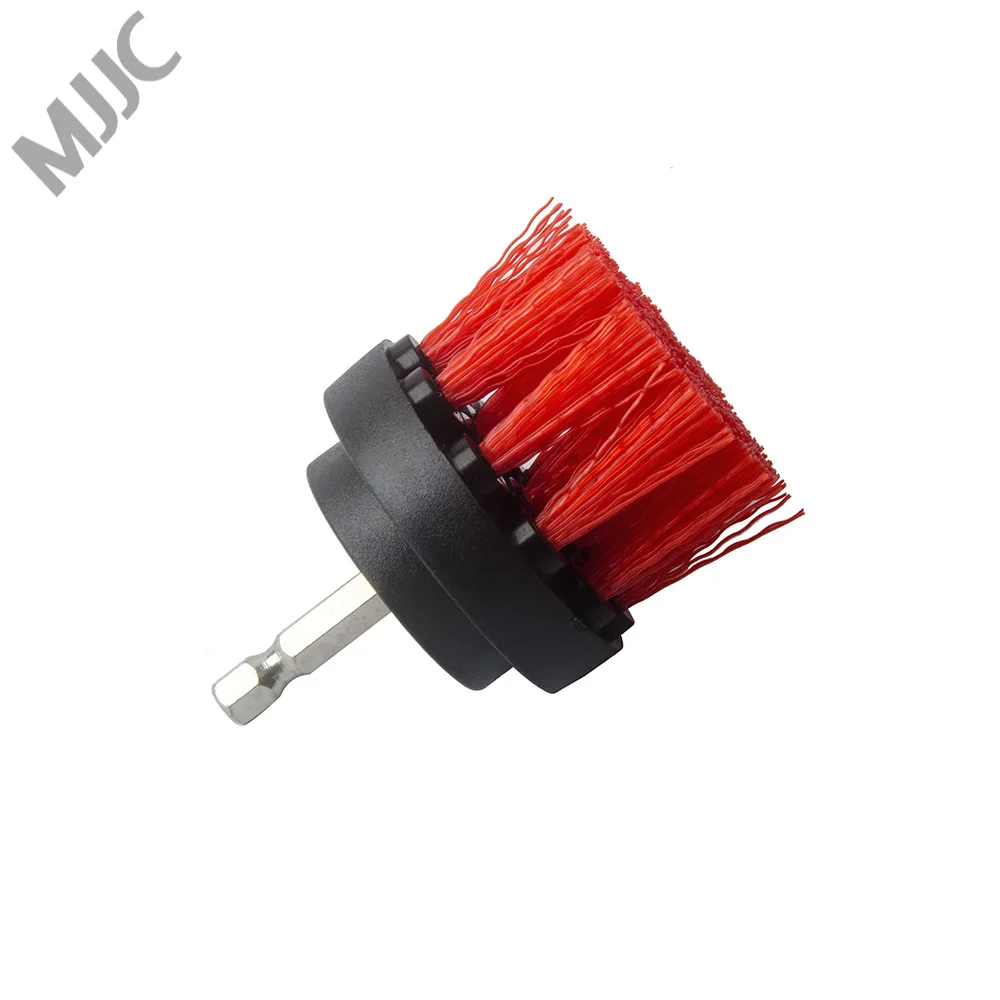 Cena MJJC 3 sztuka średni i sztywne szczotka z wiertła załącznik szczotki do butów do czyszczenia opony samochodowe, dywan, kuchni, łazienki