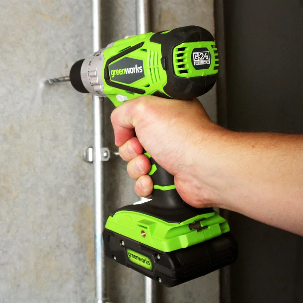 24V Greenworks impact screwdriver impact drill 24 Volt 2 Speed Heavy
