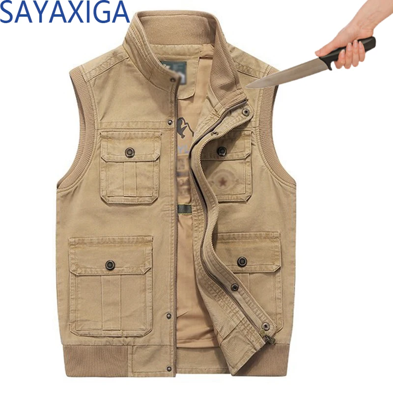 

2018 New Arrival Anti-cut anti-stab casual vest men stab resistant outfit self-defense plus anti-cut stabfree cutfree vests tops