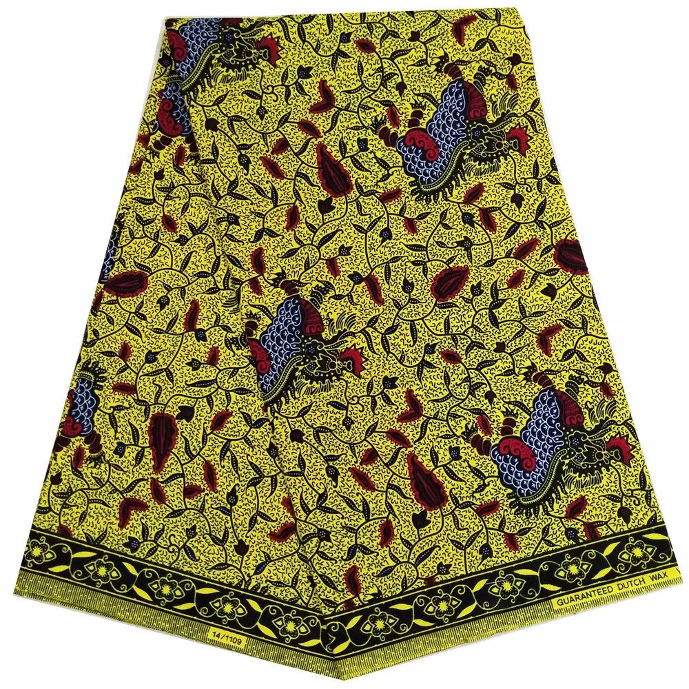 

New designs Hollandais Wax High Quality Super Wax Hollandais 2019 Dutch Wax African Wax Hollandais For Women Dress