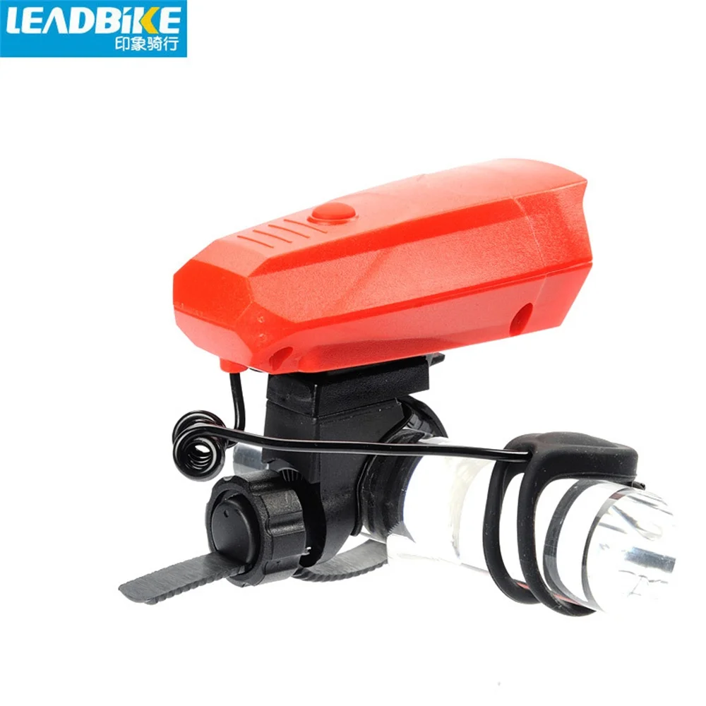 Leadbike велосипедный рога обновленная версия со светодиодным передним светом 6