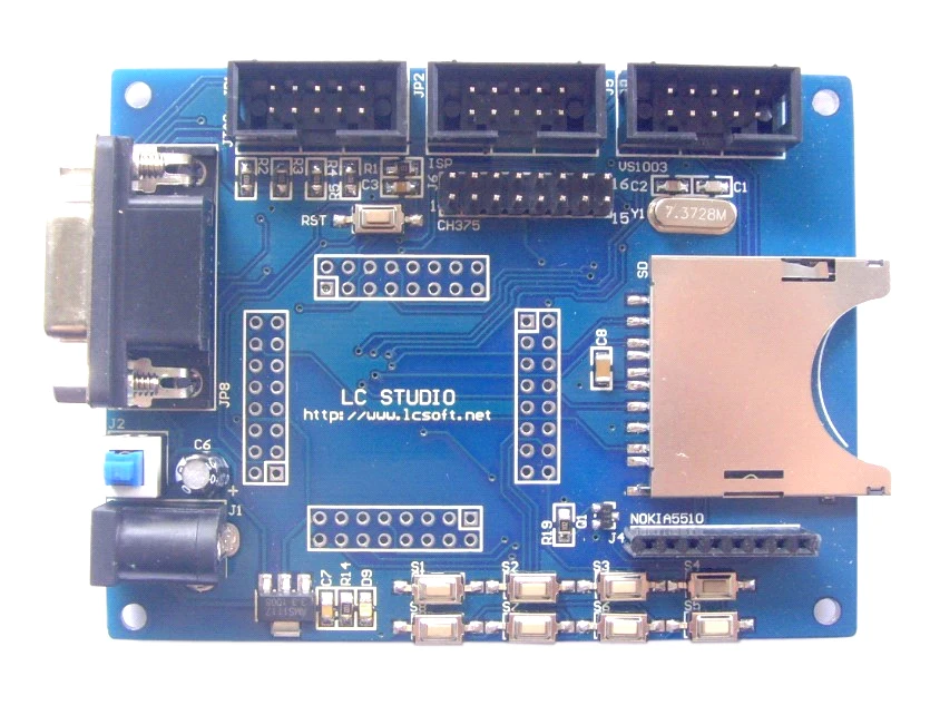 Плата разработки MP3 ATmega128 mega128 AVR обучающая плата|Интегральные схемы| |