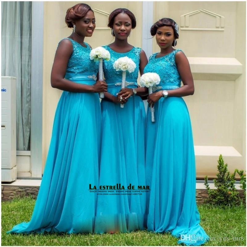 Popular African Bridesmaids Dresses-Buy Cheap African ...