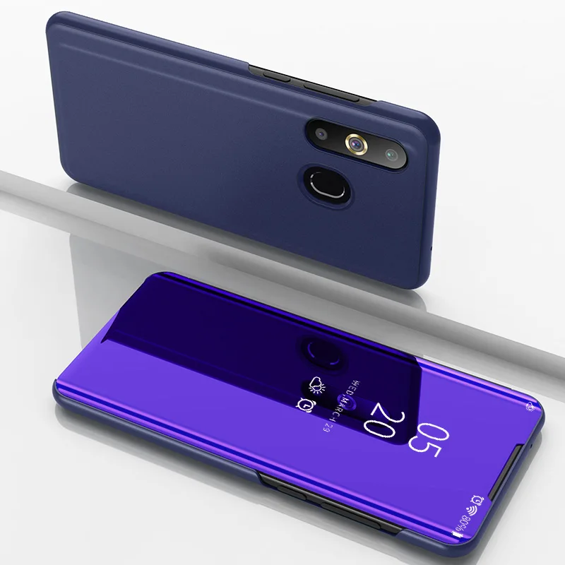Soaptree умный зеркальный флип-чехол для телефона samsung Galaxy A30 чехол Прозрачный чехол для samsung A40 A60 A70 чехлы на заднюю панель - Цвет: 06