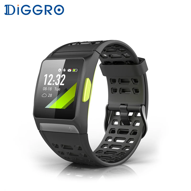 

P1 GPS Smart Watch Color Screen 50 meters Waterproof Sports Modes Bluetooth 4.2 Heart Rate Monitor