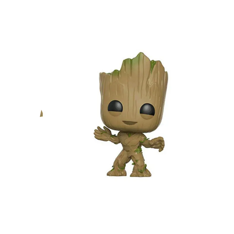 Funko POP Marvel стражи Галактики Grootted Avengers3 groots brinquedos фигурка игрушки для детей Рождественский подарок - Цвет: NO BOX