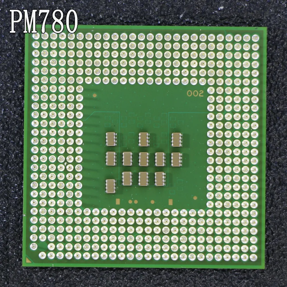إنتل معالج cpu محمول بنتيوم m 780 2 متر مخبأ PM780 ، 2.26 جيجا هرتز ، 533 ميجا هرتز pm 780 cpu PPGA478 دعم 915 الرقاقات