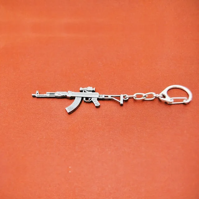 Original New CS GO AK47 M16 Gun Keychain Men Trinket Counter Strike ...