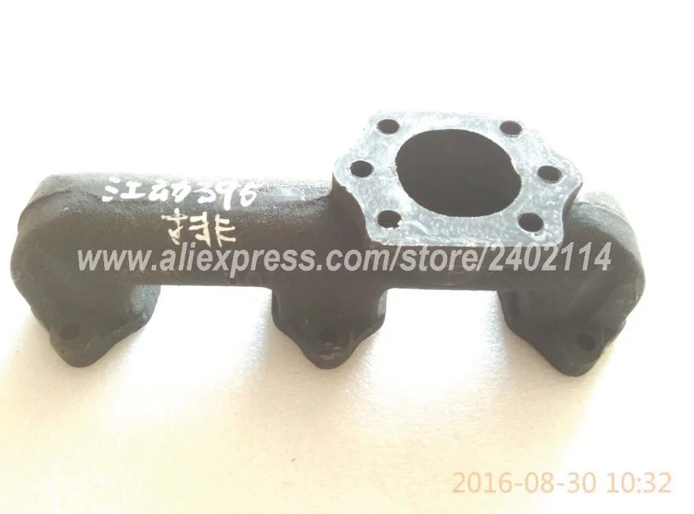 

Jiangdong TY395 TY3100IT parts, exhaust mainifold for tractor like Jinma and Dongfeng series, part number: TY395I.10-2