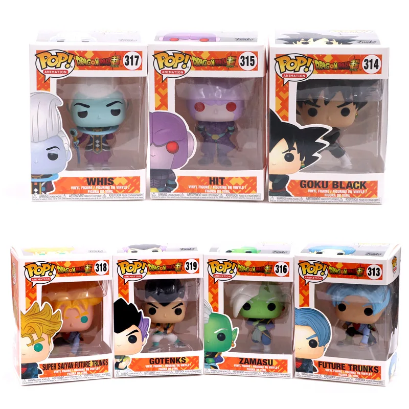 Поп Амин Dragon Ball Z GOKU Golden FRIEZA большое Вегета APE Zamasu свисток готенкс Виниловая