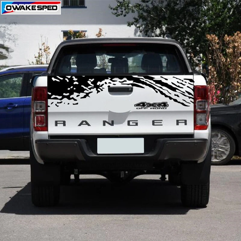 4x4 бездорожья Виниловая наклейка для автомобиля Стайлинг пикап багажник Декор